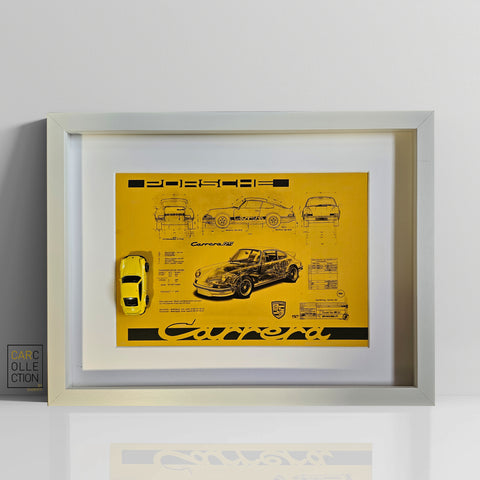 Porsche Carrera - gelb