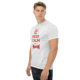 Keep Calm and Rock Herren-Shirt