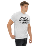 Grantiger alter Mann / Herren-Shirt