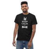 Keep Calm and Rock Herren-Shirt