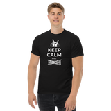 Keep Calm and Rock Herren-Shirt