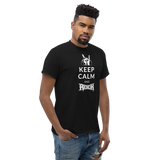 Keep Calm and Rock Herren-Shirt