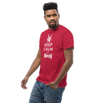 Keep Calm and Rock Herren-Shirt