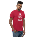Keep Calm and Rock Herren-Shirt