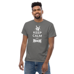 Keep Calm and Rock Herren-Shirt