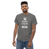 Keep Calm and Rock Herren-Shirt