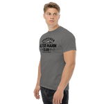 Grantiger alter Mann / Herren-Shirt