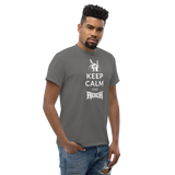 Keep Calm and Rock Herren-Shirt