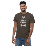Keep Calm and Rock Herren-Shirt