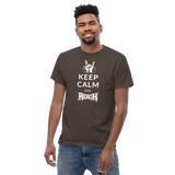 Keep Calm and Rock Herren-Shirt