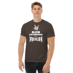Bleig gschmeidig und Rock! Klassisches Herren-Shirt