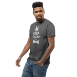 Keep Calm and Rock Herren-Shirt