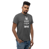 Keep Calm and Rock Herren-Shirt