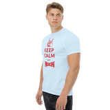 Keep Calm and Rock Herren-Shirt