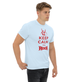 Keep Calm and Rock Herren-Shirt