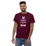 Keep Calm and Rock Herren-Shirt