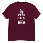 Keep Calm and Rock Herren-Shirt