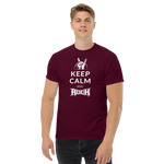 Keep Calm and Rock Herren-Shirt