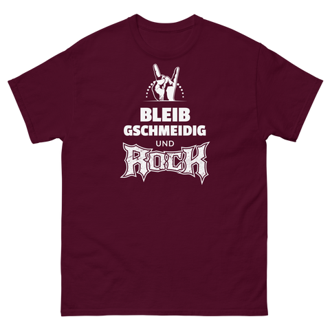 Bleig gschmeidig und Rock! Klassisches Herren-Shirt