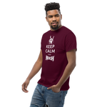 Keep Calm and Rock Herren-Shirt