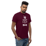 Keep Calm and Rock Herren-Shirt
