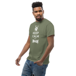 Keep Calm and Rock Herren-Shirt