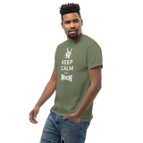 Keep Calm and Rock Herren-Shirt