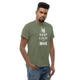 Keep Calm and Rock Herren-Shirt
