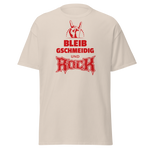 Bleig gschmeidig und Rock! Klassisches Herren-Shirt