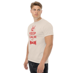 Keep Calm and Rock Herren-Shirt
