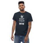 Keep Calm and Rock Herren-Shirt