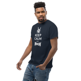 Keep Calm and Rock Herren-Shirt