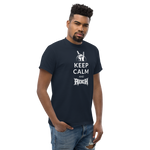 Keep Calm and Rock Herren-Shirt