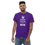 Keep Calm and Rock Herren-Shirt