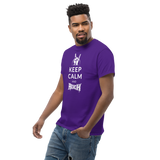 Keep Calm and Rock Herren-Shirt