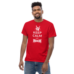 Keep Calm and Rock Herren-Shirt