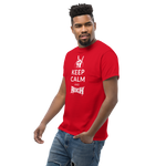 Keep Calm and Rock Herren-Shirt