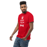 Keep Calm and Rock Herren-Shirt