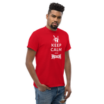 Keep Calm and Rock Herren-Shirt