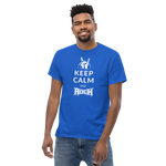 Keep Calm and Rock Herren-Shirt