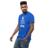Keep Calm and Rock Herren-Shirt