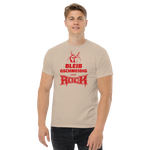 Bleig gschmeidig und Rock! Klassisches Herren-Shirt