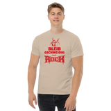 Bleig gschmeidig und Rock! Klassisches Herren-Shirt