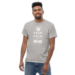 Keep Calm and Rock Herren-Shirt