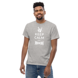 Keep Calm and Rock Herren-Shirt