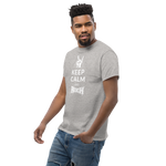 Keep Calm and Rock Herren-Shirt