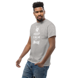 Keep Calm and Rock Herren-Shirt