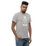 Keep Calm and Rock Herren-Shirt