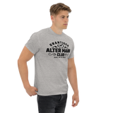 Grantiger alter Mann / Herren-Shirt