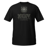 Doppeladler Zungenkuss AEIOU Standard Unisex-Shirt